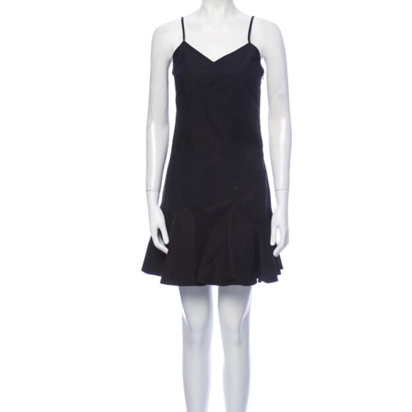 CLOSET CLOSING Derek Lam 10 Crosby Fit n Flare Little Black Dress - Picture 2 of 8